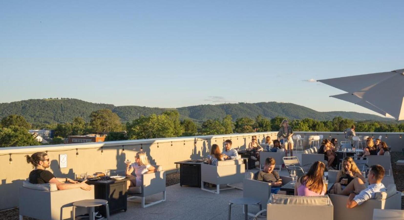 Roof terrace