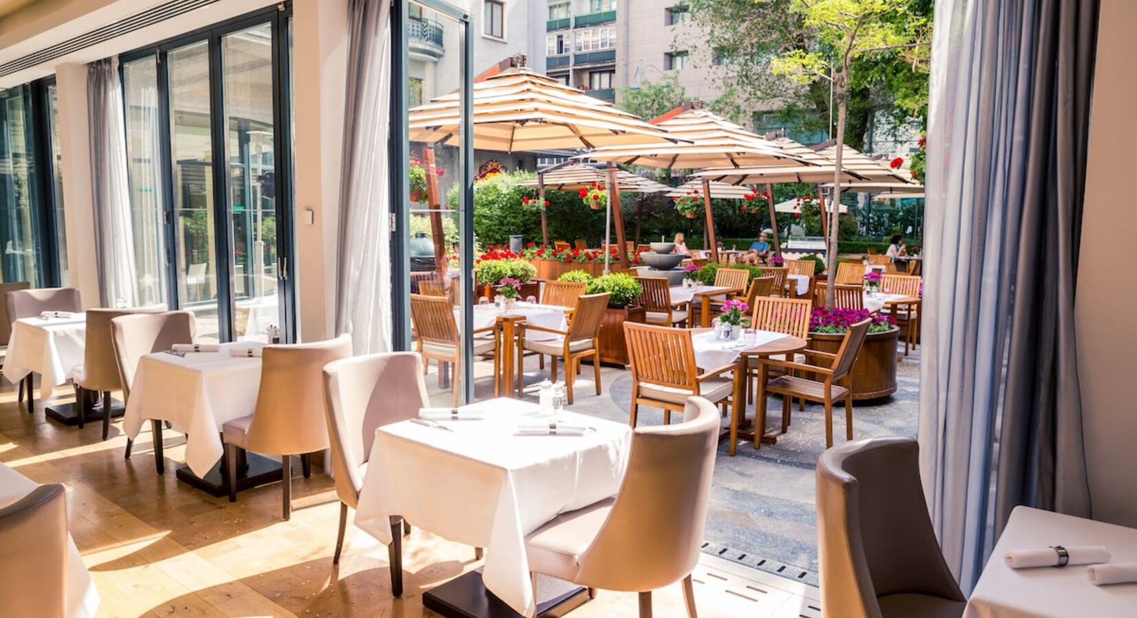 Restaurant with terrace