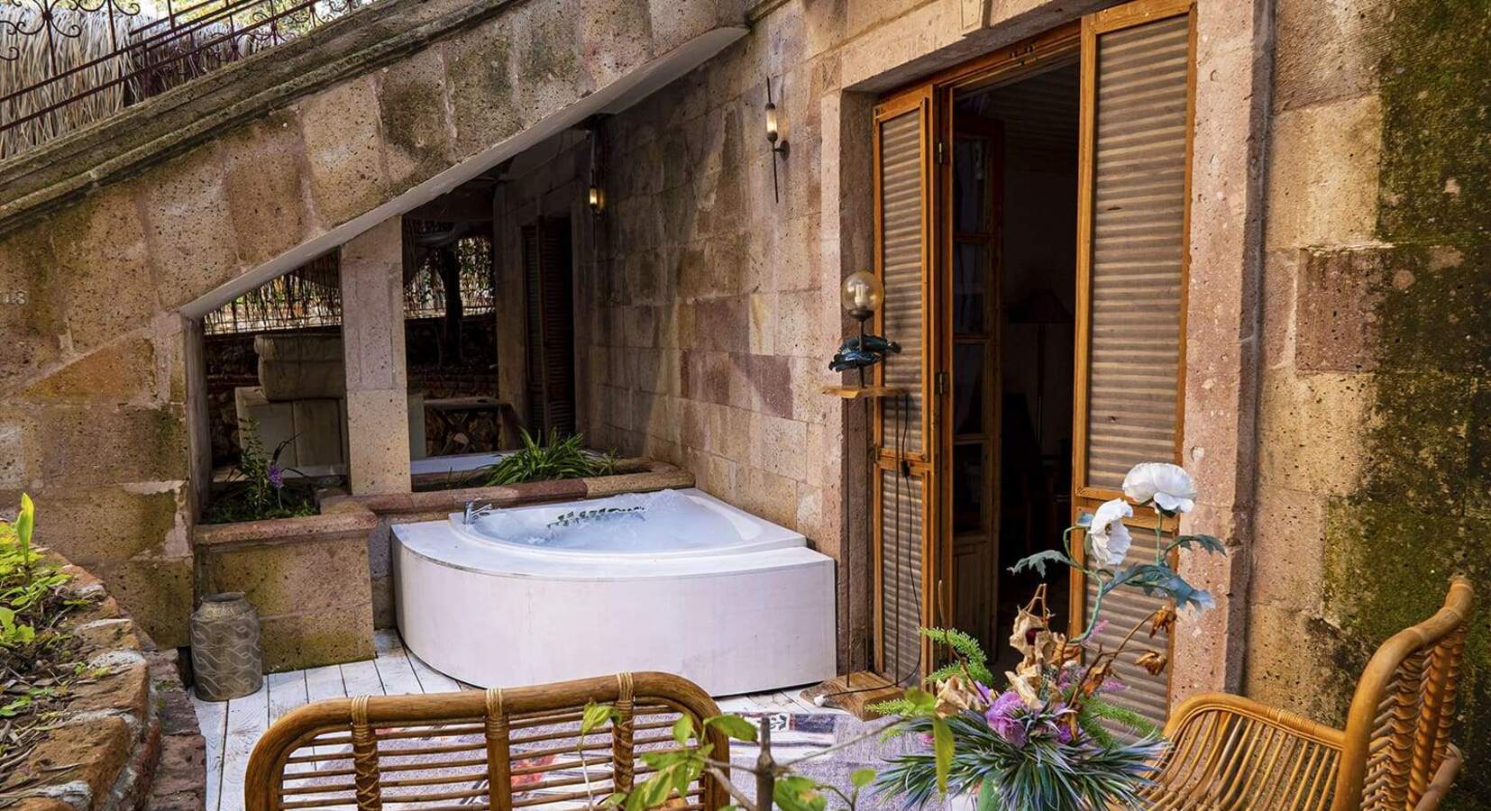 Garden Terrace Room with Outdoor Whirlpool Tub