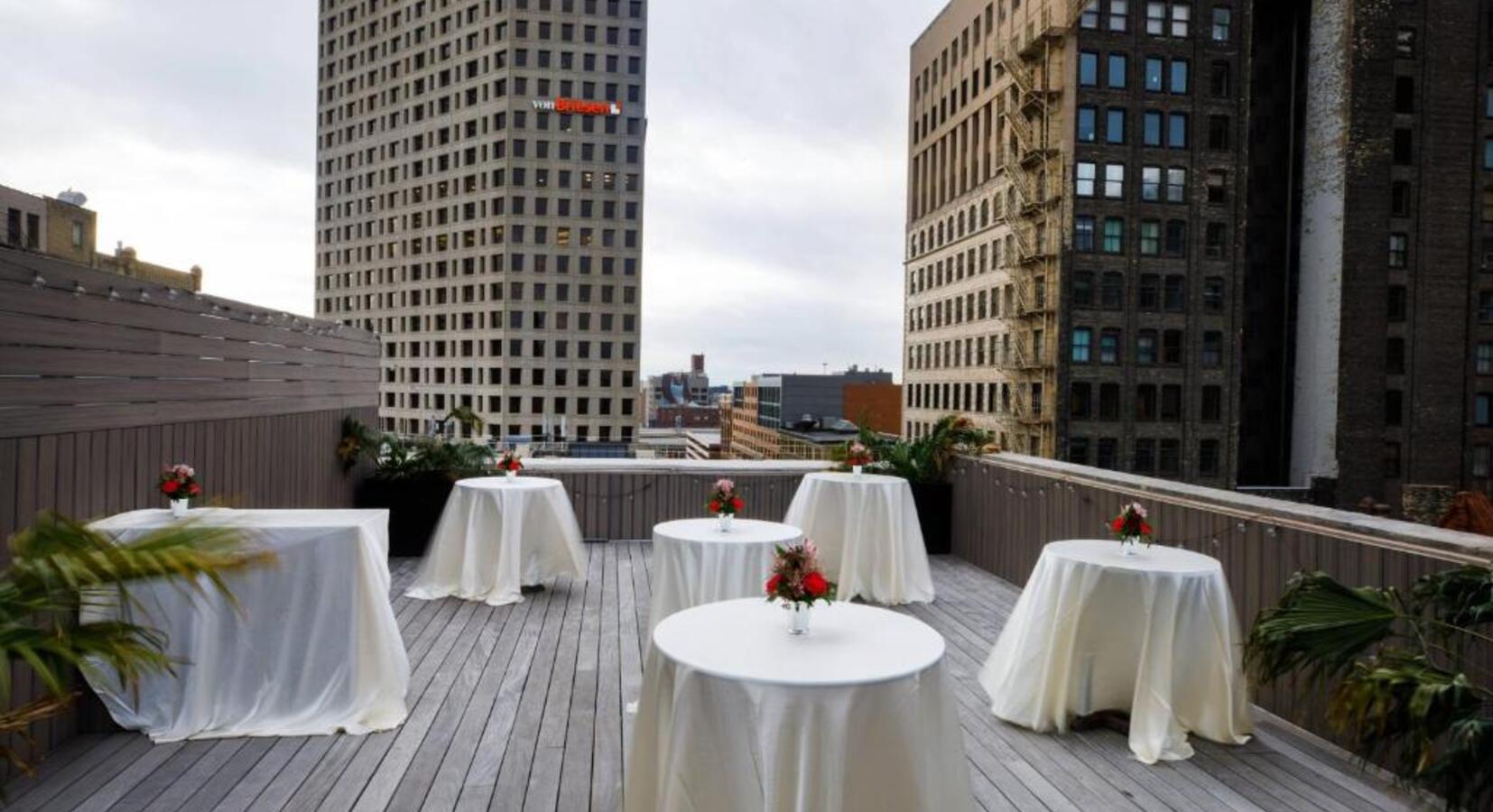 Roof terrace