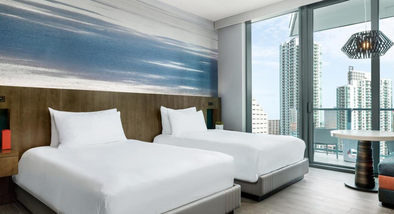 Urban room with doubles