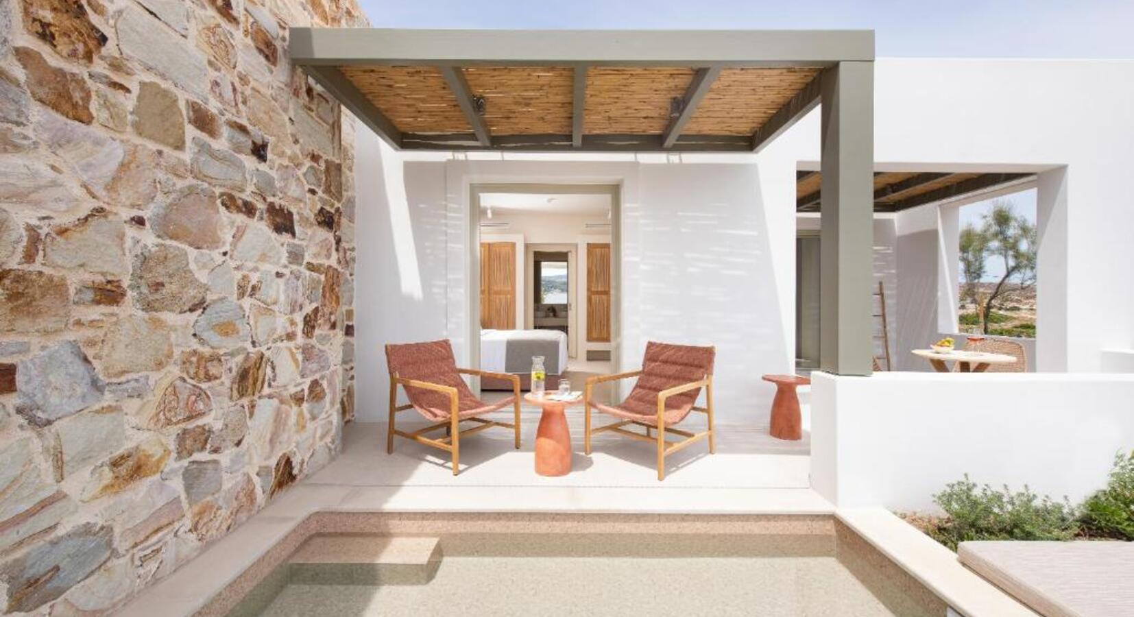 Private patio