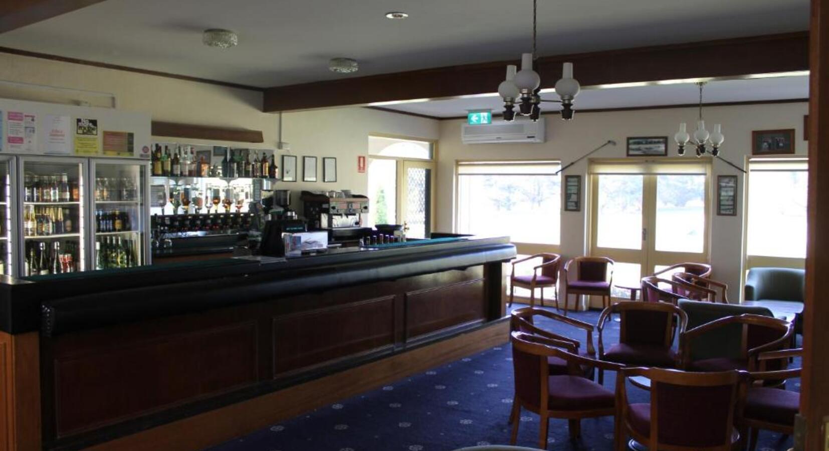 Bar area