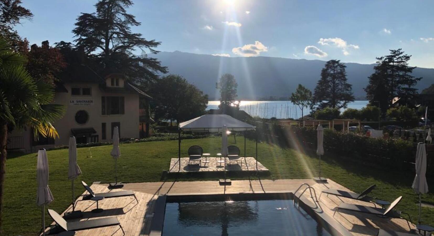 Pool area