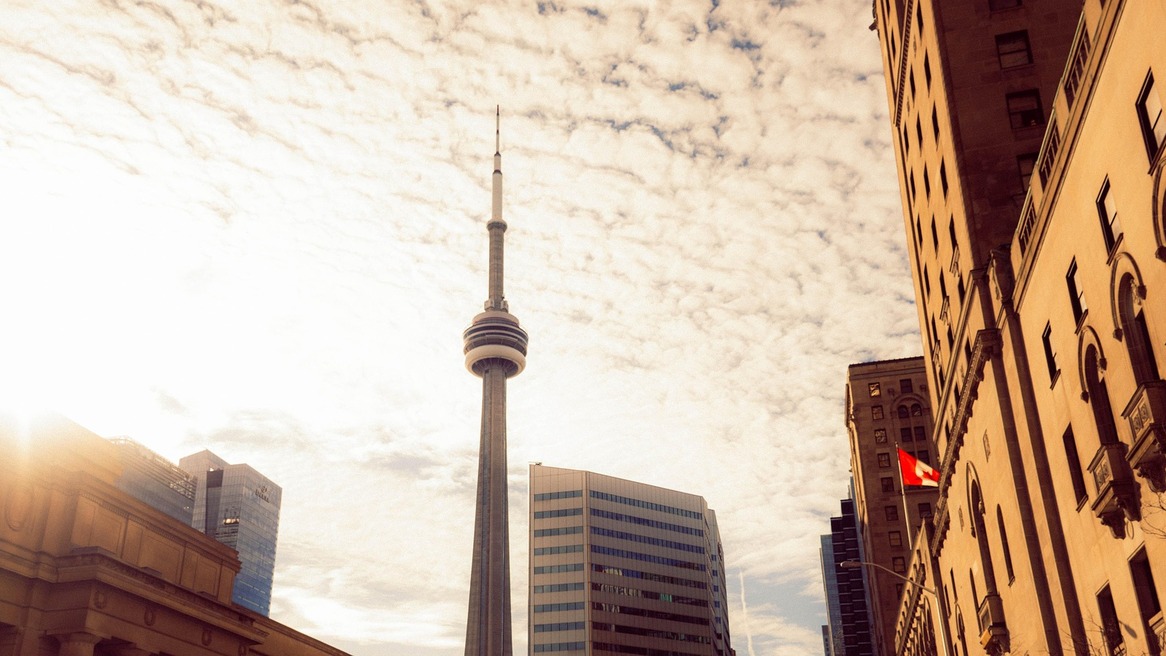 Entertainment District afternoon