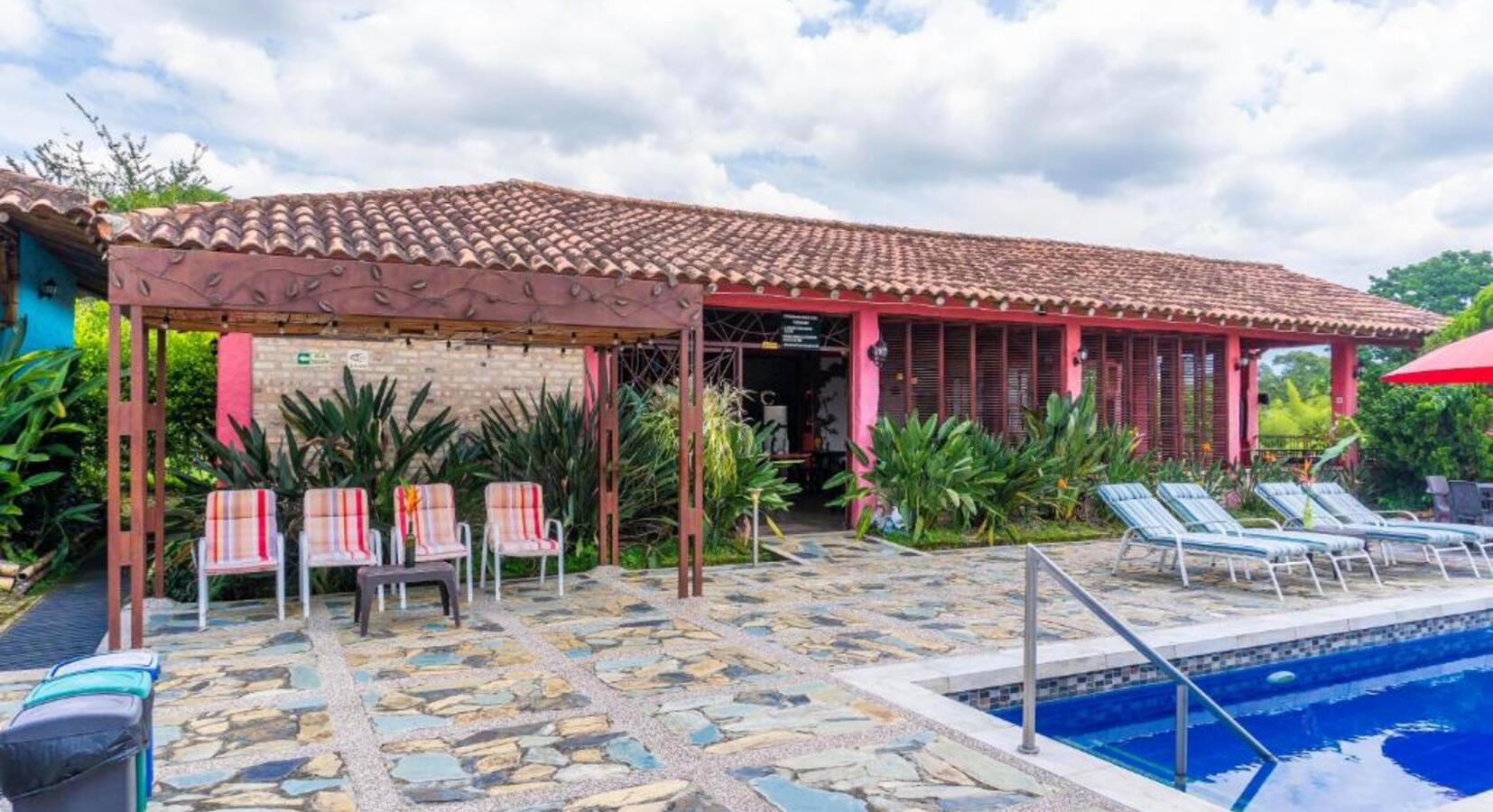 Pool area