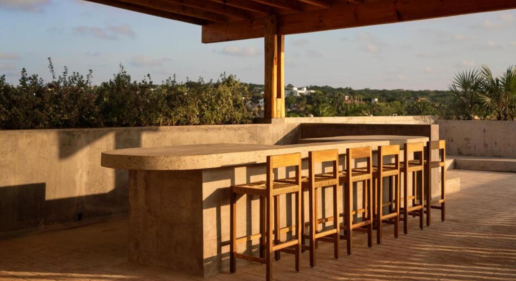 Roof terrace