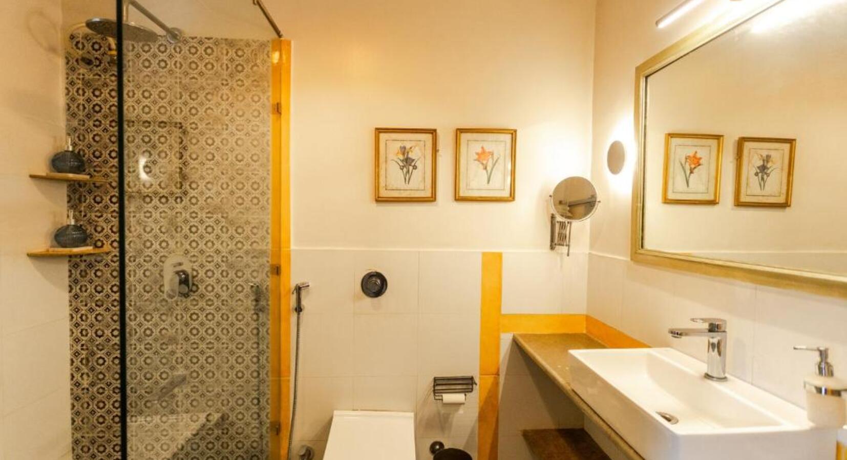 Yellow Bathroom 