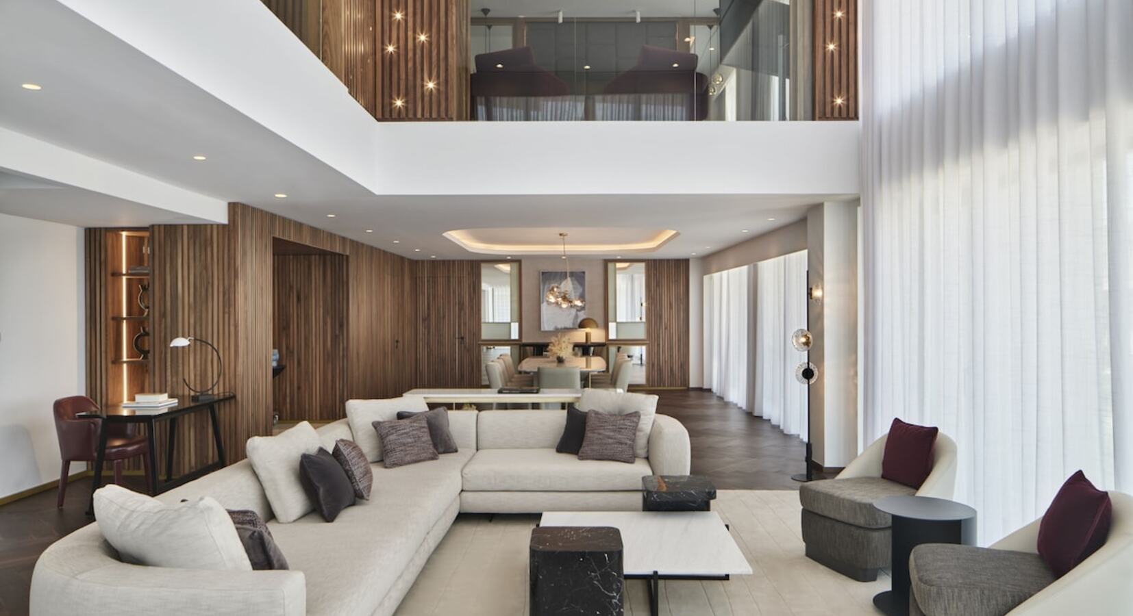 Two level suite