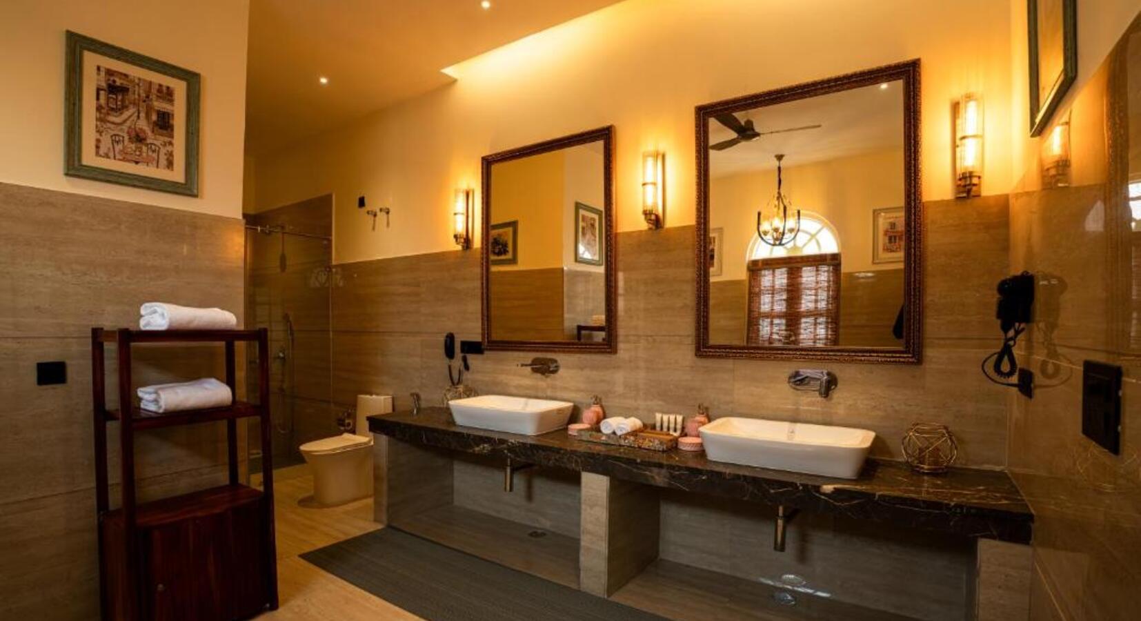 Bathroom with Twin Sinks