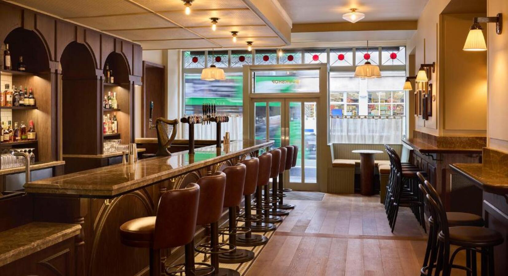 Bar area