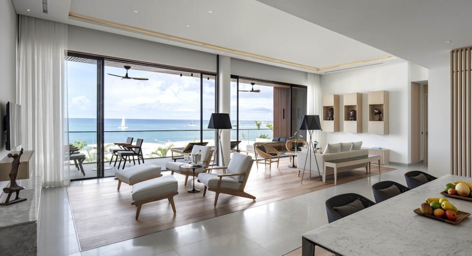 Beachfront Villa Interior