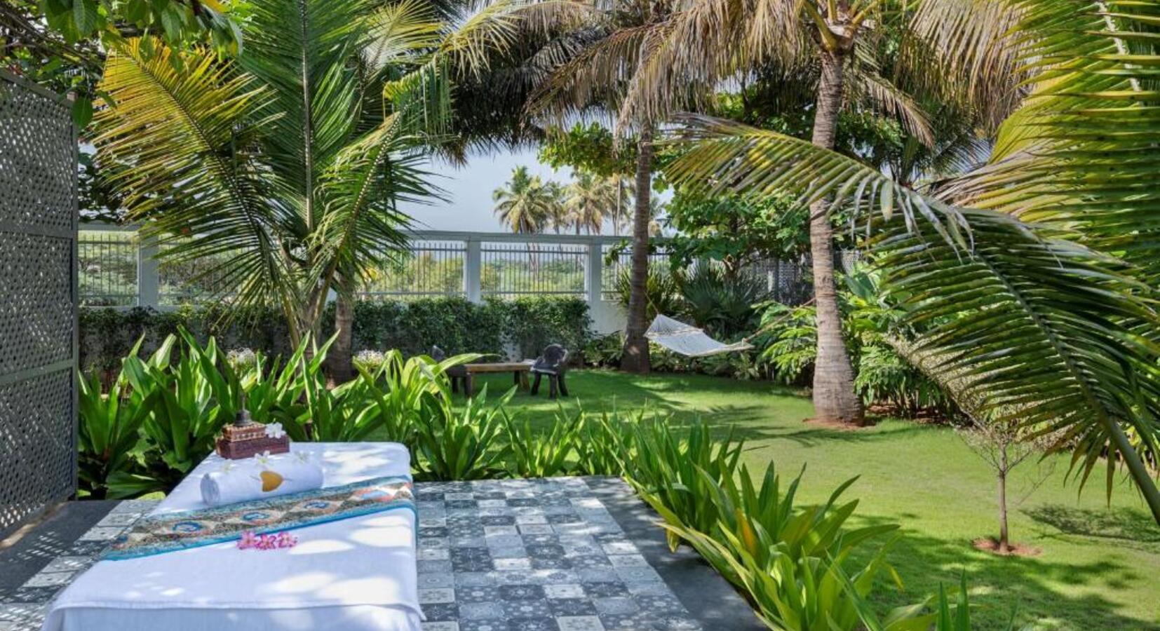 Massage in the Garden