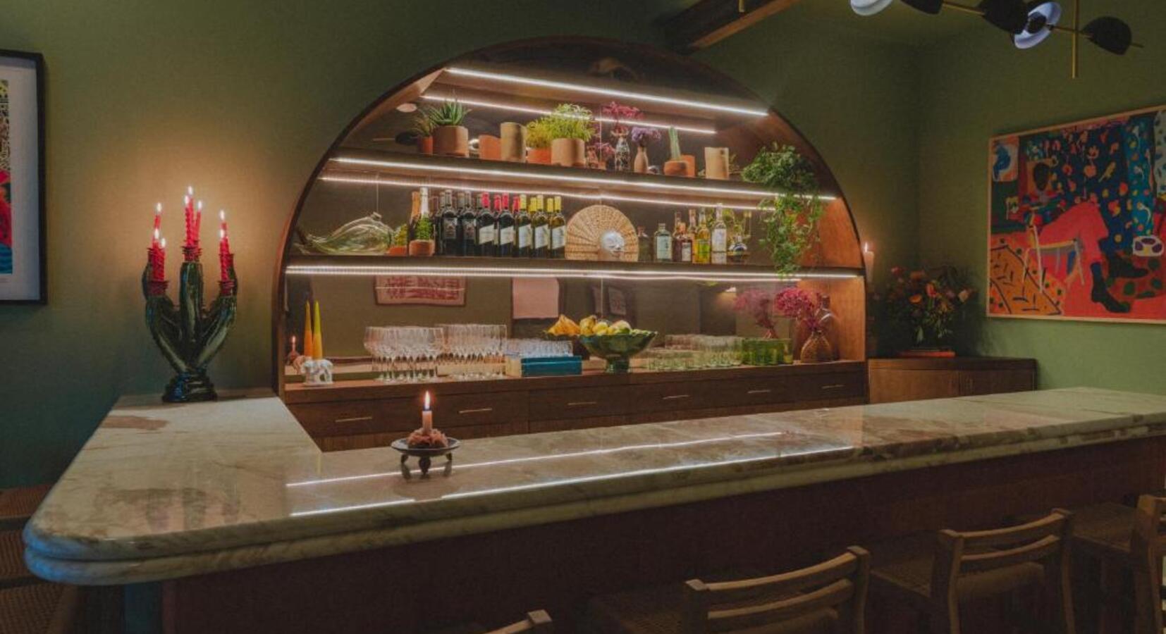 Bar area