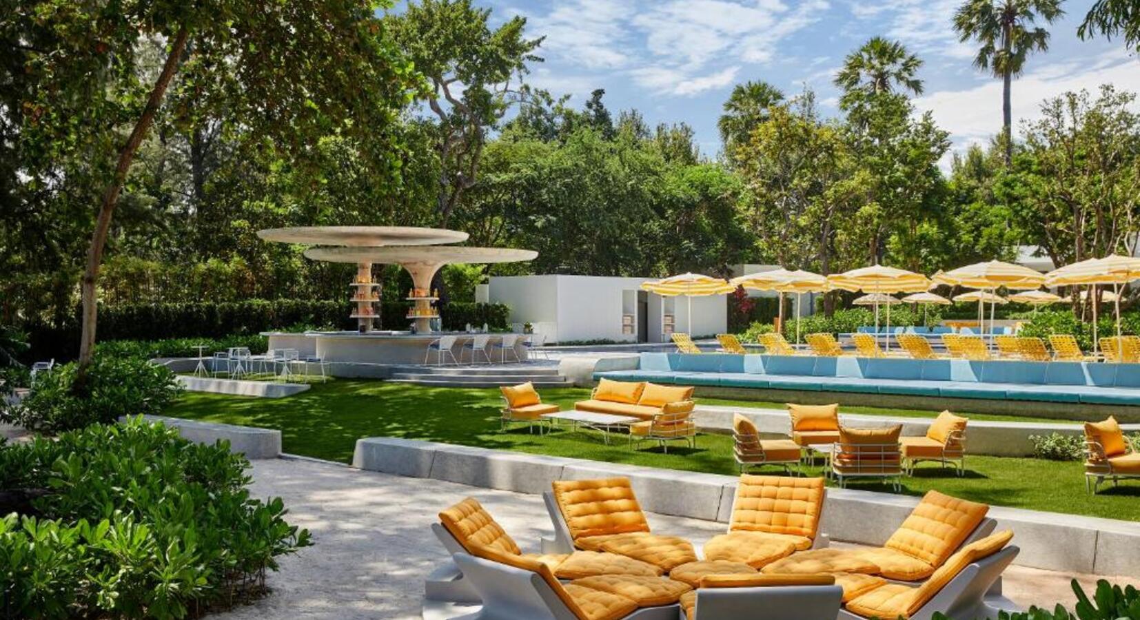 Pool area