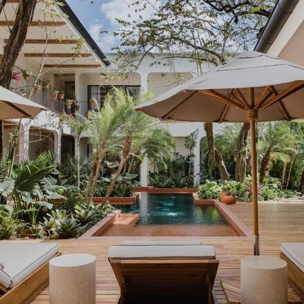 Pool area