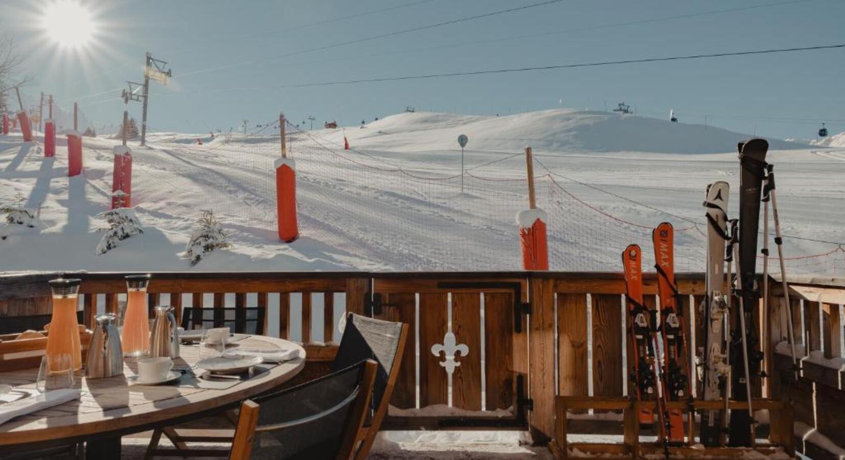 Piste view 