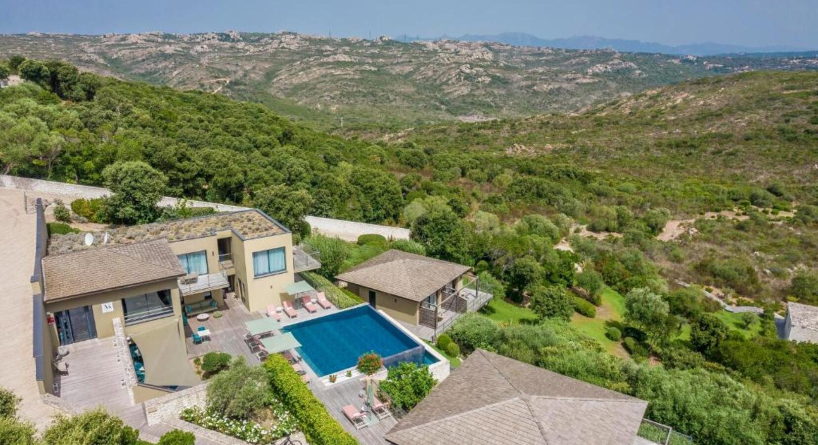 Aerial Views of Hotel