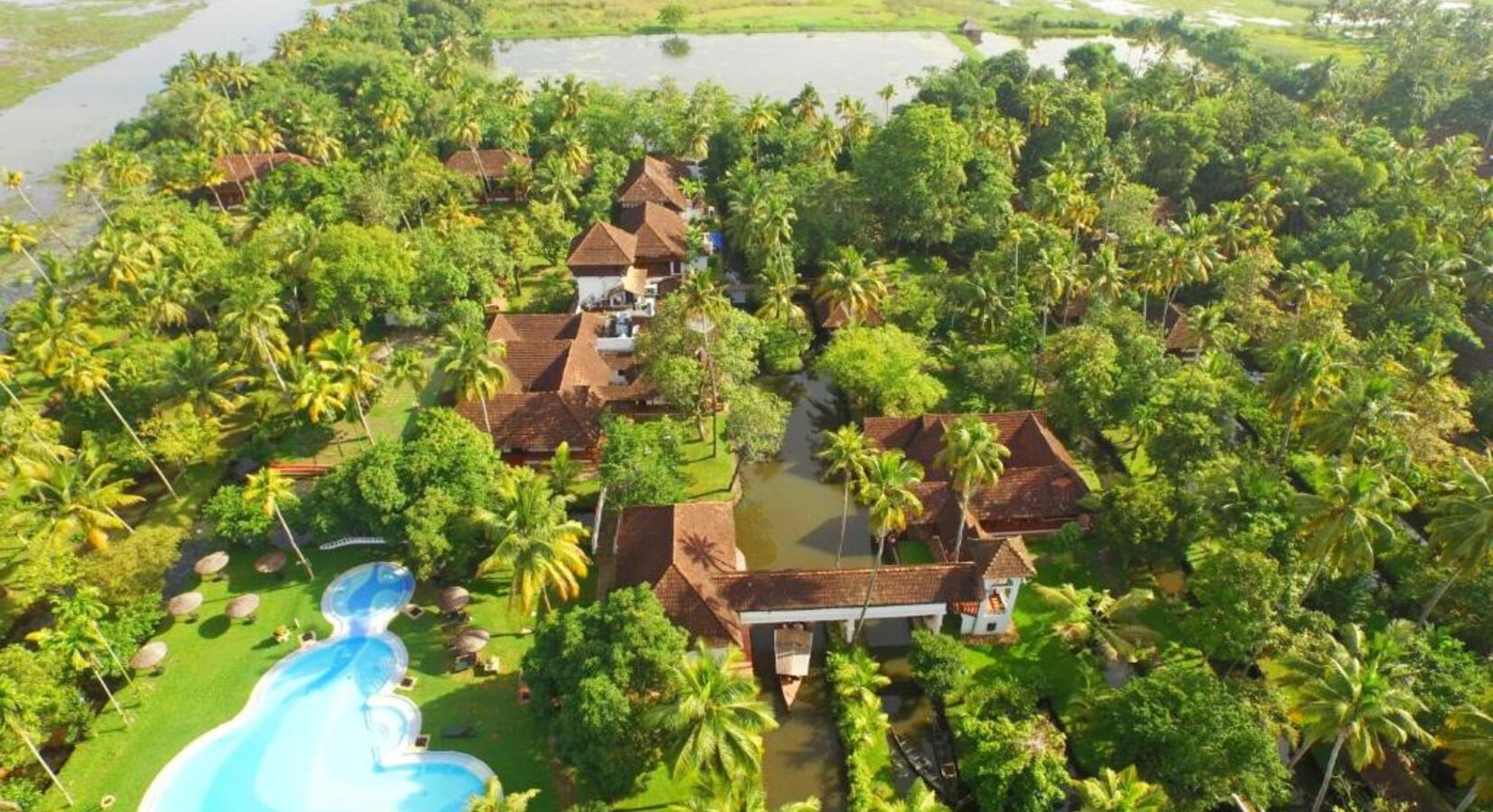 Aerial View of Hotel