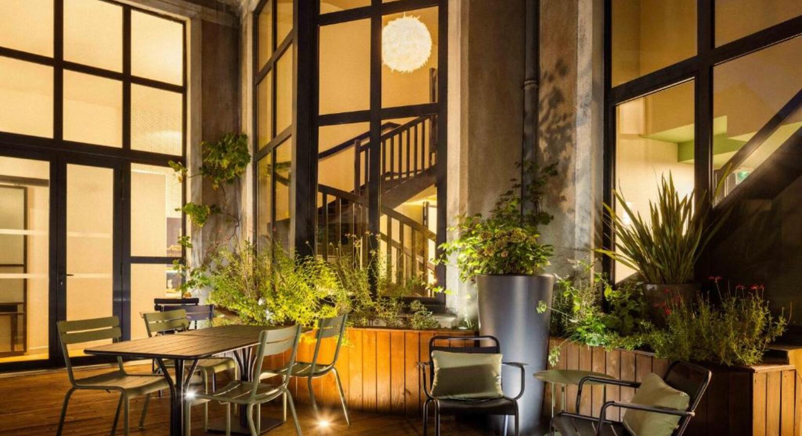 Terrace at Night