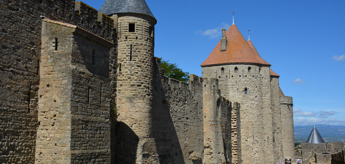 Affiche CARCASSONNE, La porte Narbonnaise