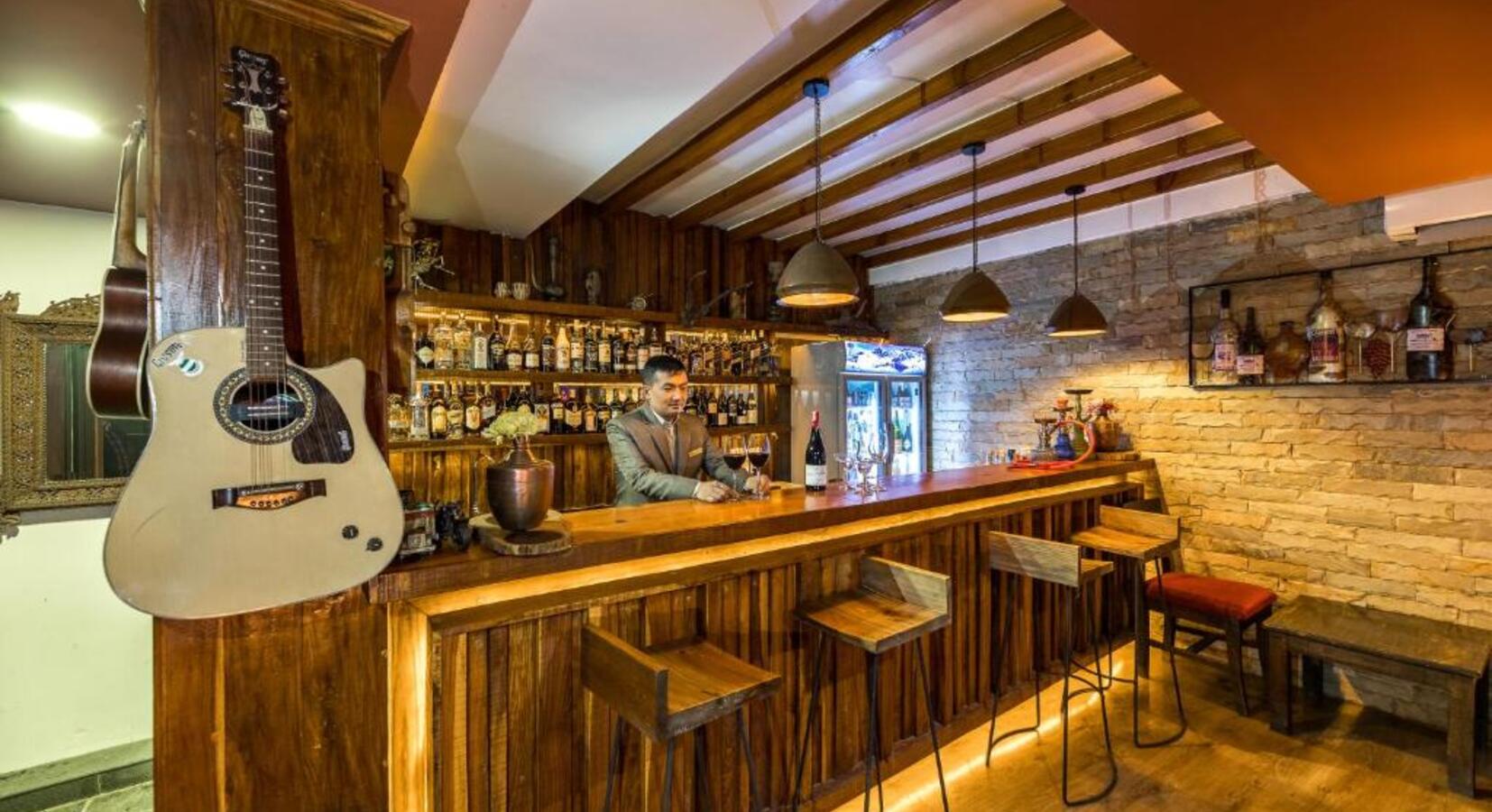 Bar area