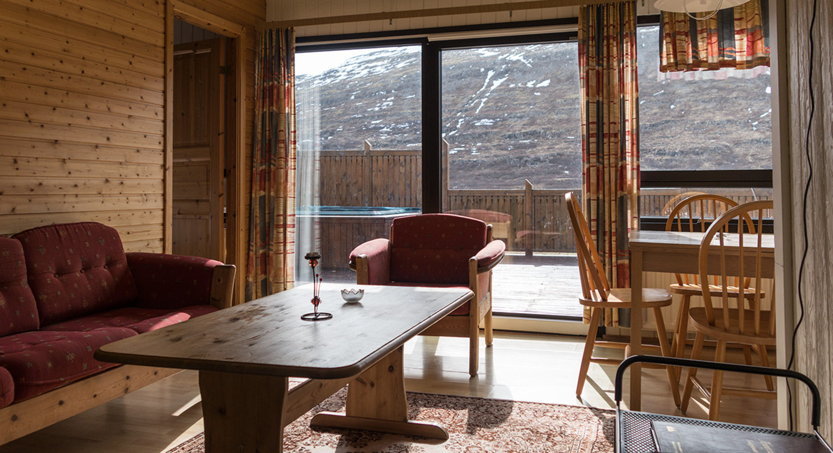 Living area, cottage for 4-5 people